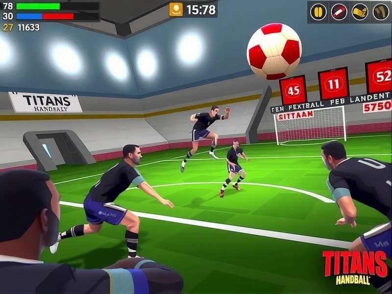 Titans Handball Fury Game Characters