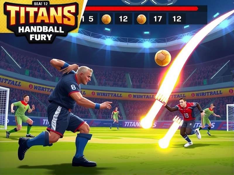 Titans Handball Fury Game Screenshot